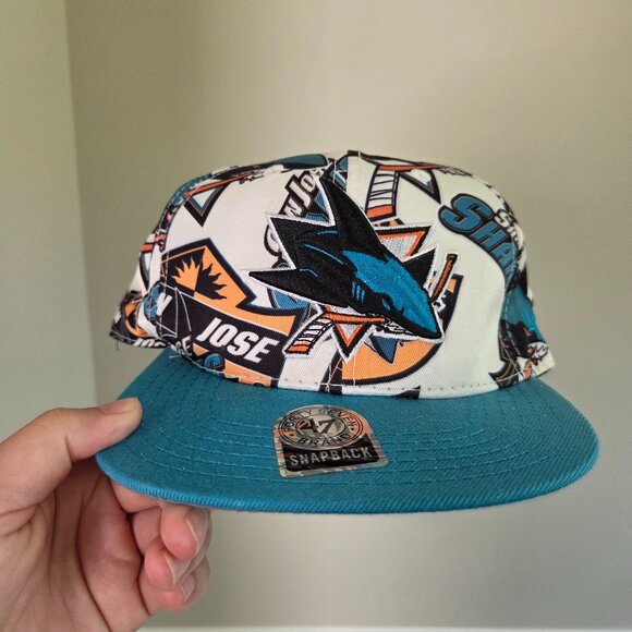 New Era Other - San Jose Sharks New Era 47 Graphic Print Snapback